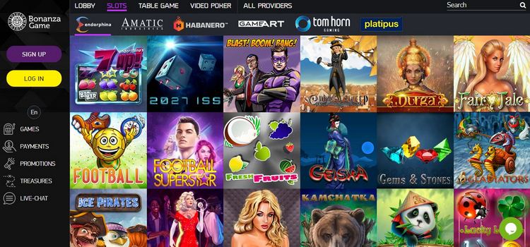 BonanzaGame Casino - Twoje najlepsze doświadczenie w grach online 0